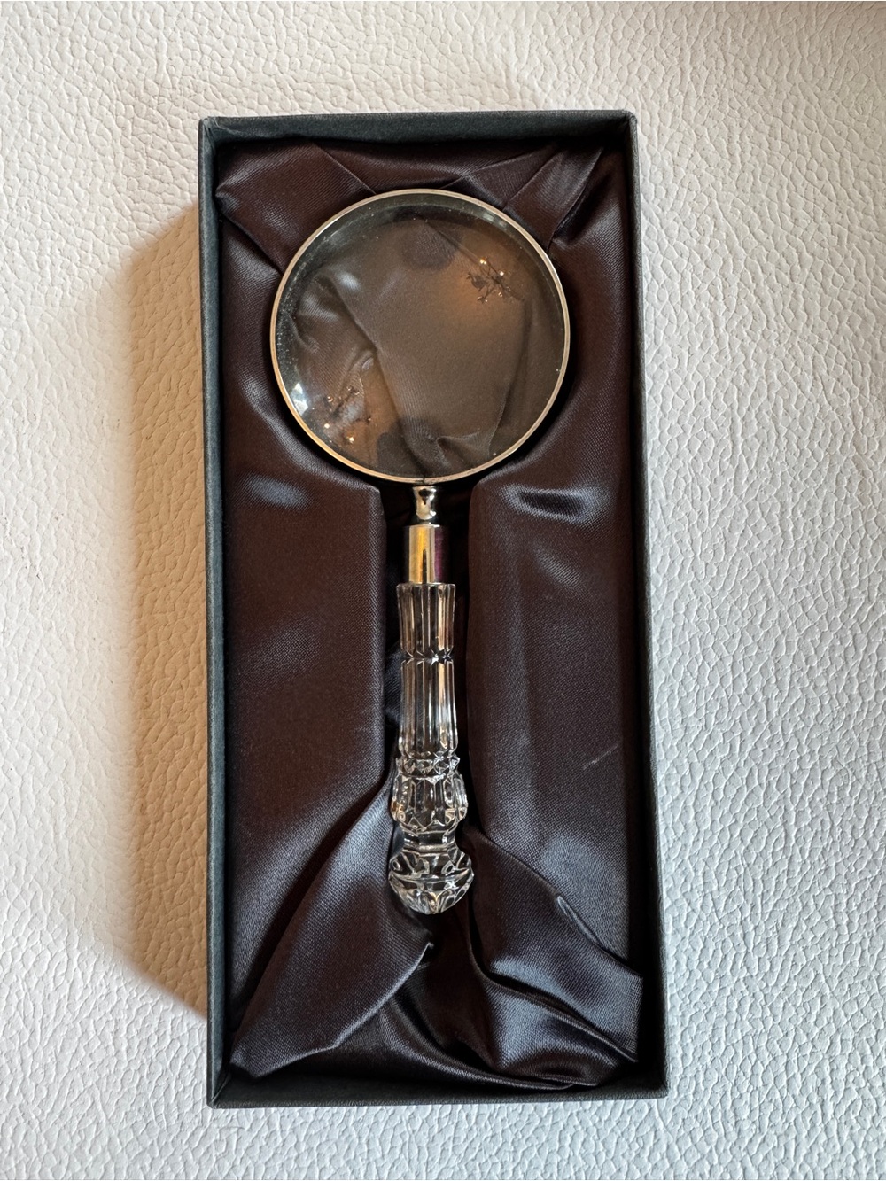 Waterford Crystal Magnifying Glass with original box